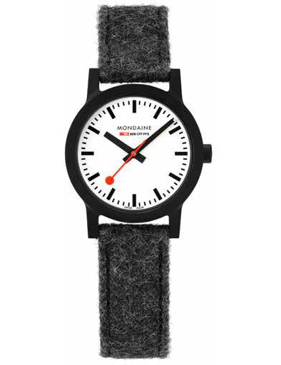 Mondaine Watch SBB Essence Black MS1.32110.LH Image 1
