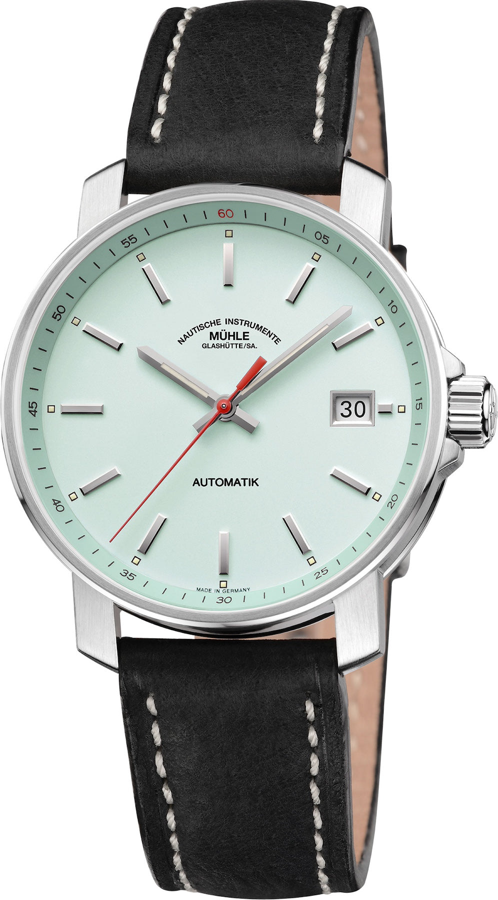Muhle Glashutte 29er Big Mint Leather Watch M1-25-29-LB-I Image 1