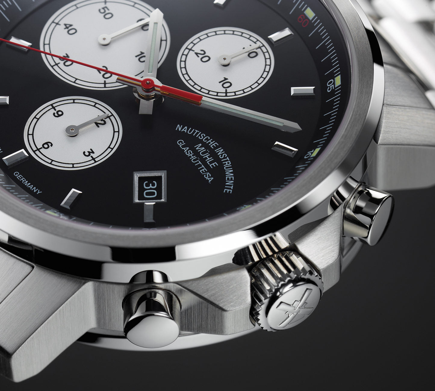 Muhle Glashutte 29er Chronograph Watch M1-25-43-MB Image 4