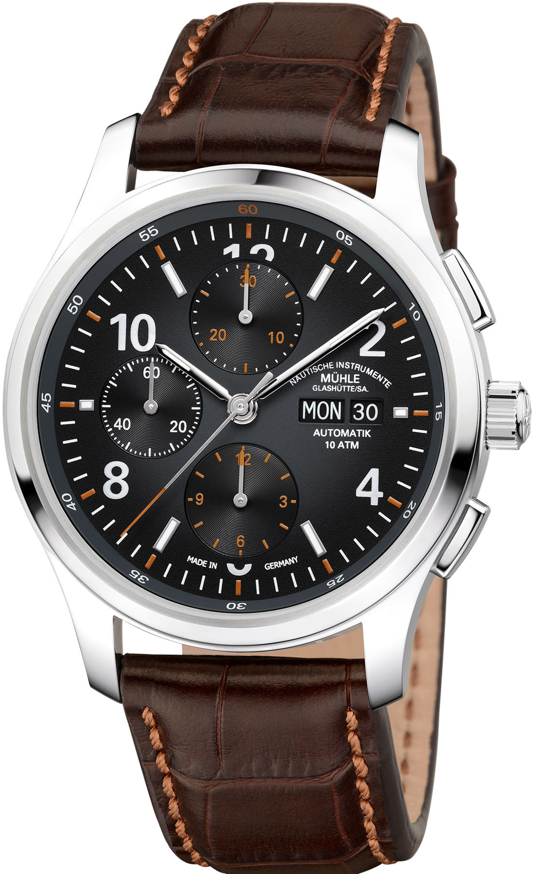 Muhle Glashutte Lunova Chronograph Watch M1-43-06-LB Image 1