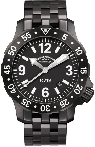 Muhle Glashutte Marinus Black D M1-28-33-MB Image 1