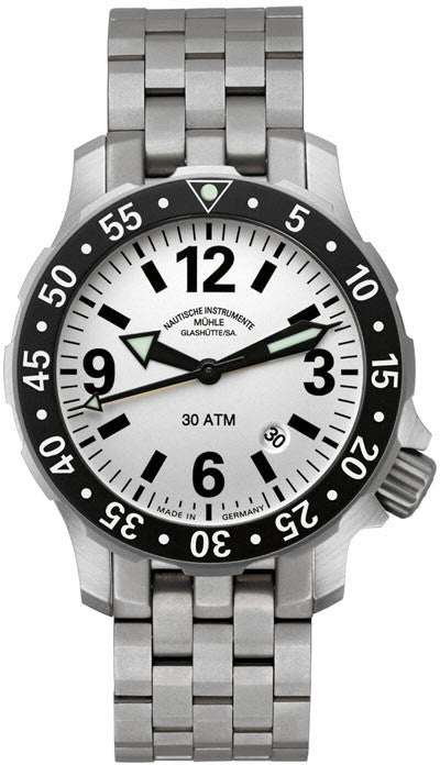 Muhle Glashutte Marinus SS Black Bezel D M1-28-45-MB Image 1