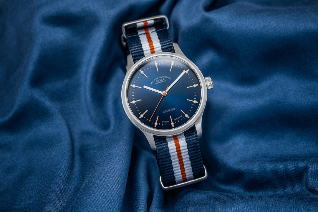 Muhle Glashutte Panova Blue Watch M1-40-72-NB Image 6