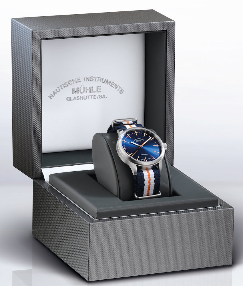 Muhle Glashutte Panova Blue Watch M1-40-72-NB Image 7