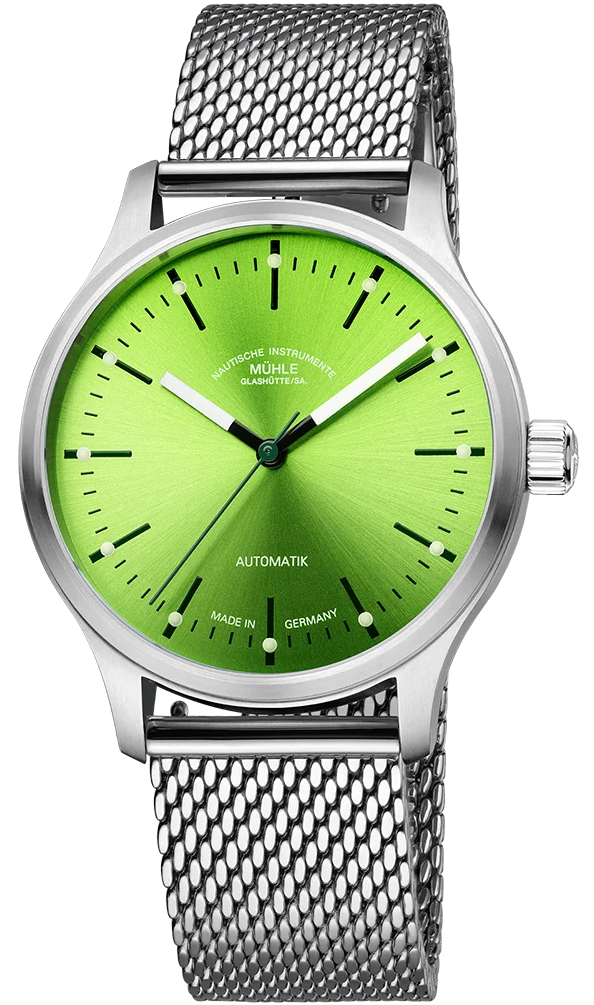 Muhle Glashutte Panova Lime Bracelet Watch M1-40-76-1-MB-II Image 1