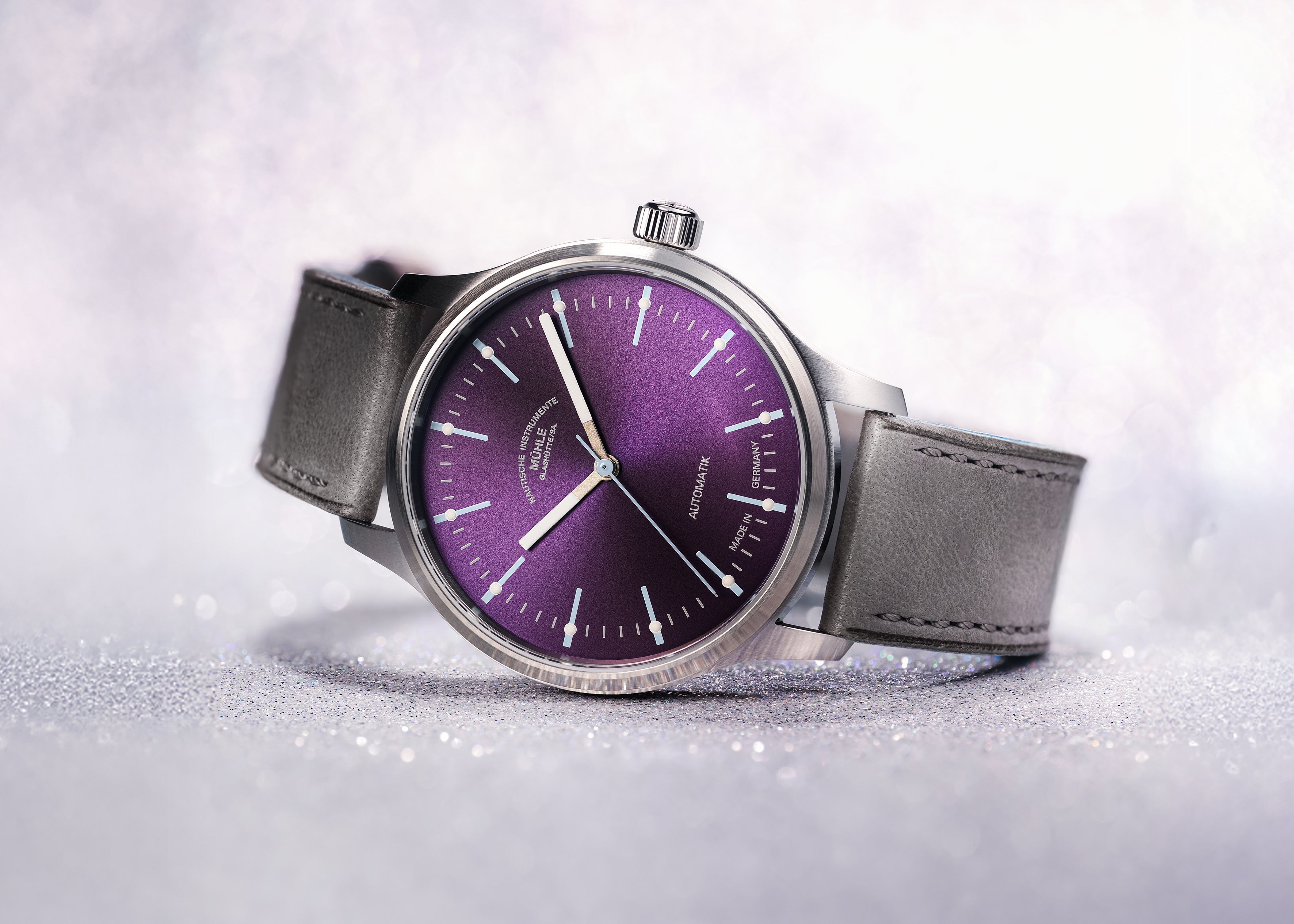 Muhle Glashutte Panova Violet Watch M1-40-78-1-LB-V Image 2