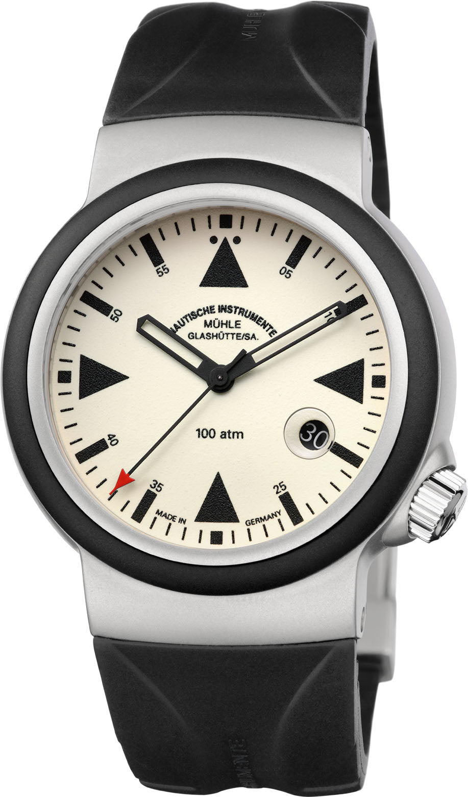 Muhle Glashutte S.A.R. Rescue Timer Red lumen Watch M1-41-08-KB-VIII Image 1