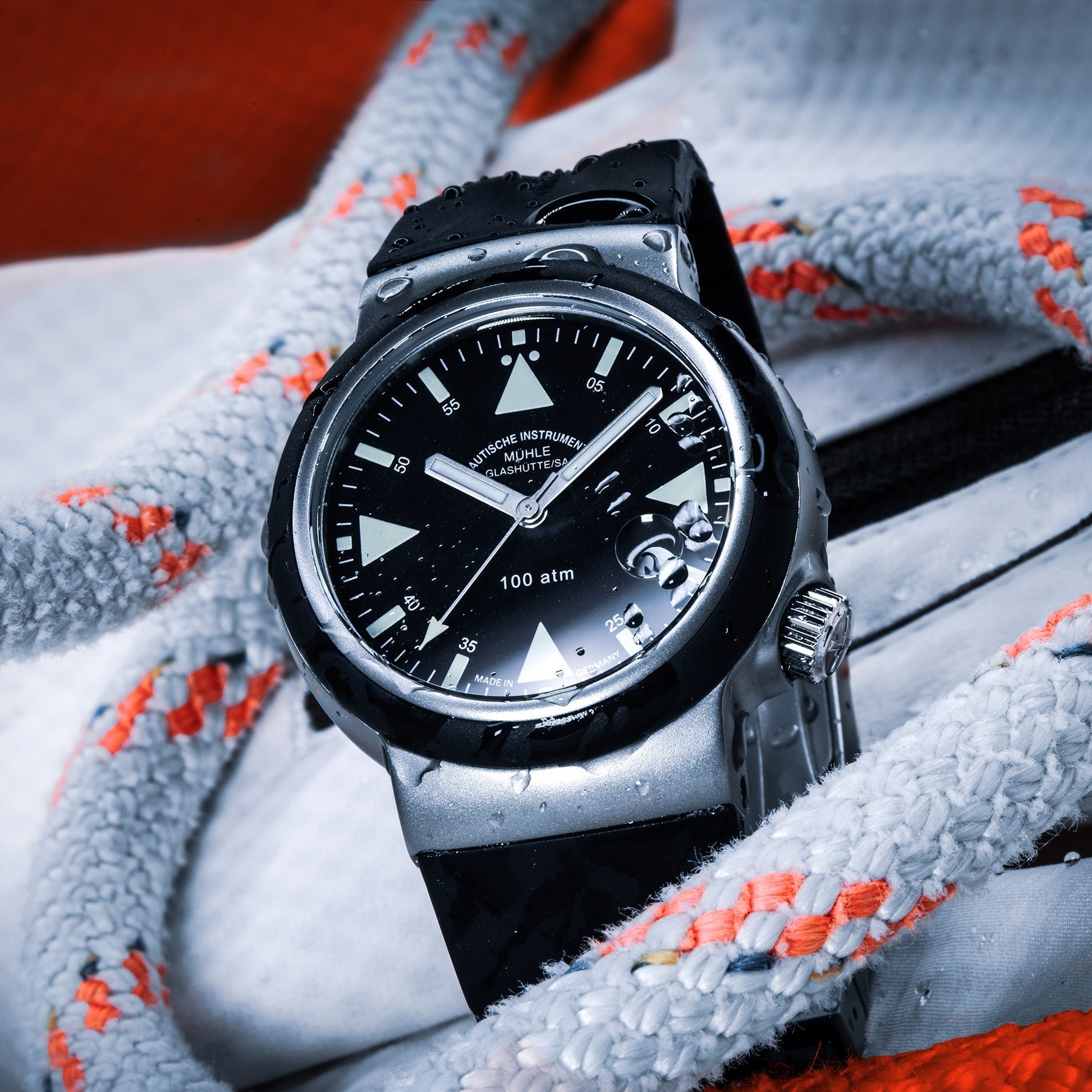Muhle Glashutte S.A.R. Rescue-Timer Watch M1-41-03-KB Image 8