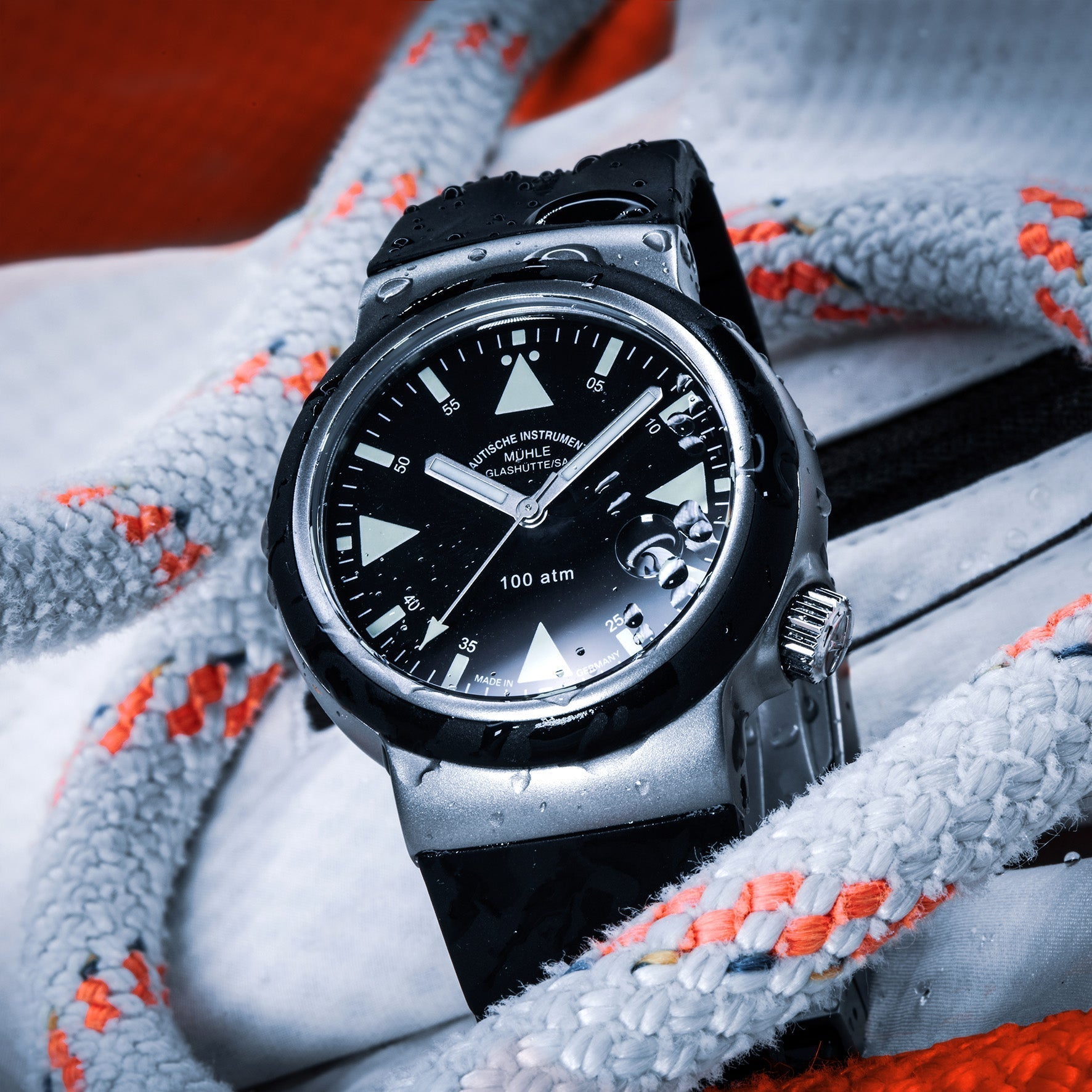 Muhle Glashutte S.A.R. Rescue-Timer Watch M1-41-03-KB Image 8