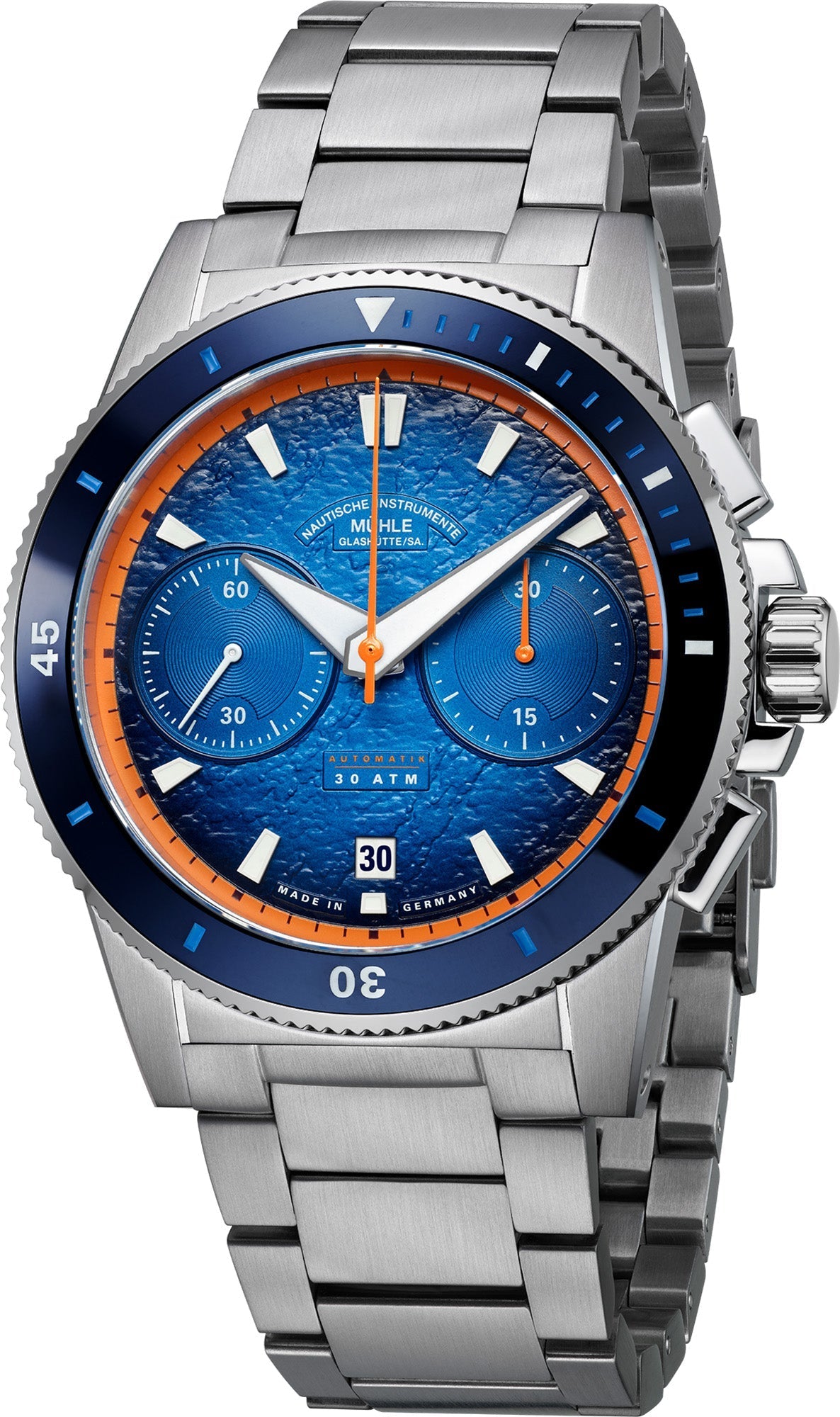 Muhle Glashutte Sportivo Active Chronograph Bracelet Watch M1-52-02-MB Image 1