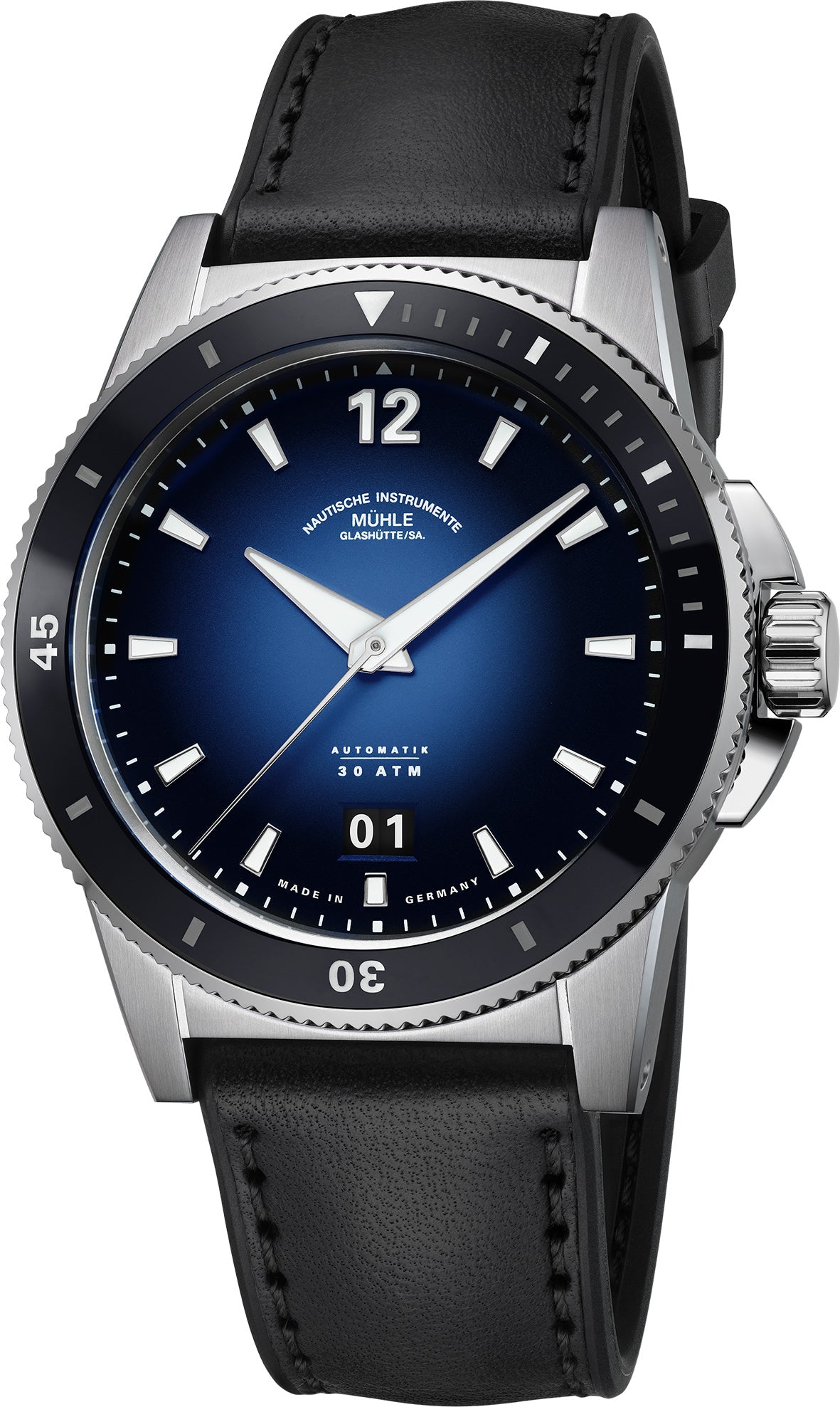 Muhle Glashutte Sportivo Big Date Blue M1-52-42-LK Image 1