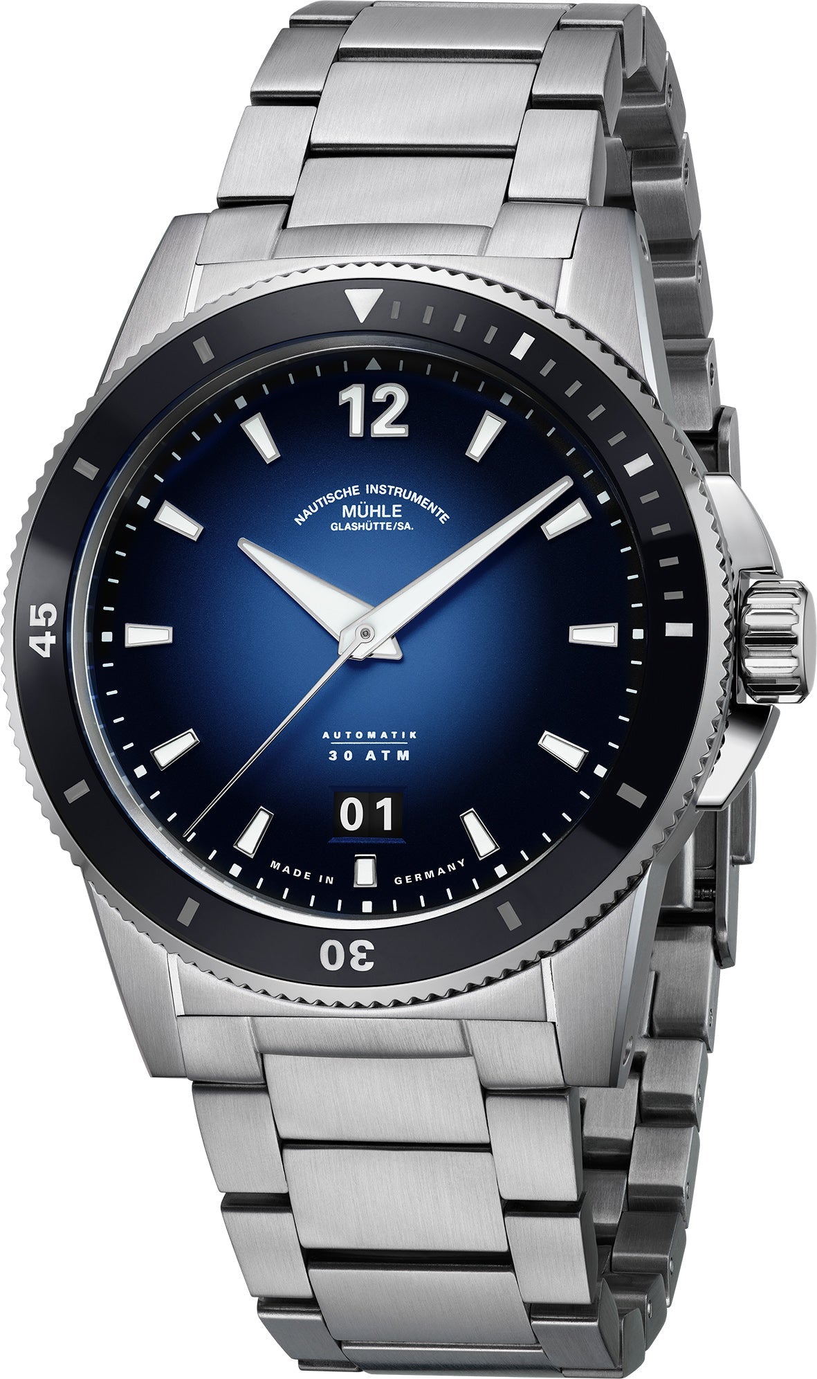 Muhle Glashutte Sportivo Big Date Blue M1-52-42-MB Image 1