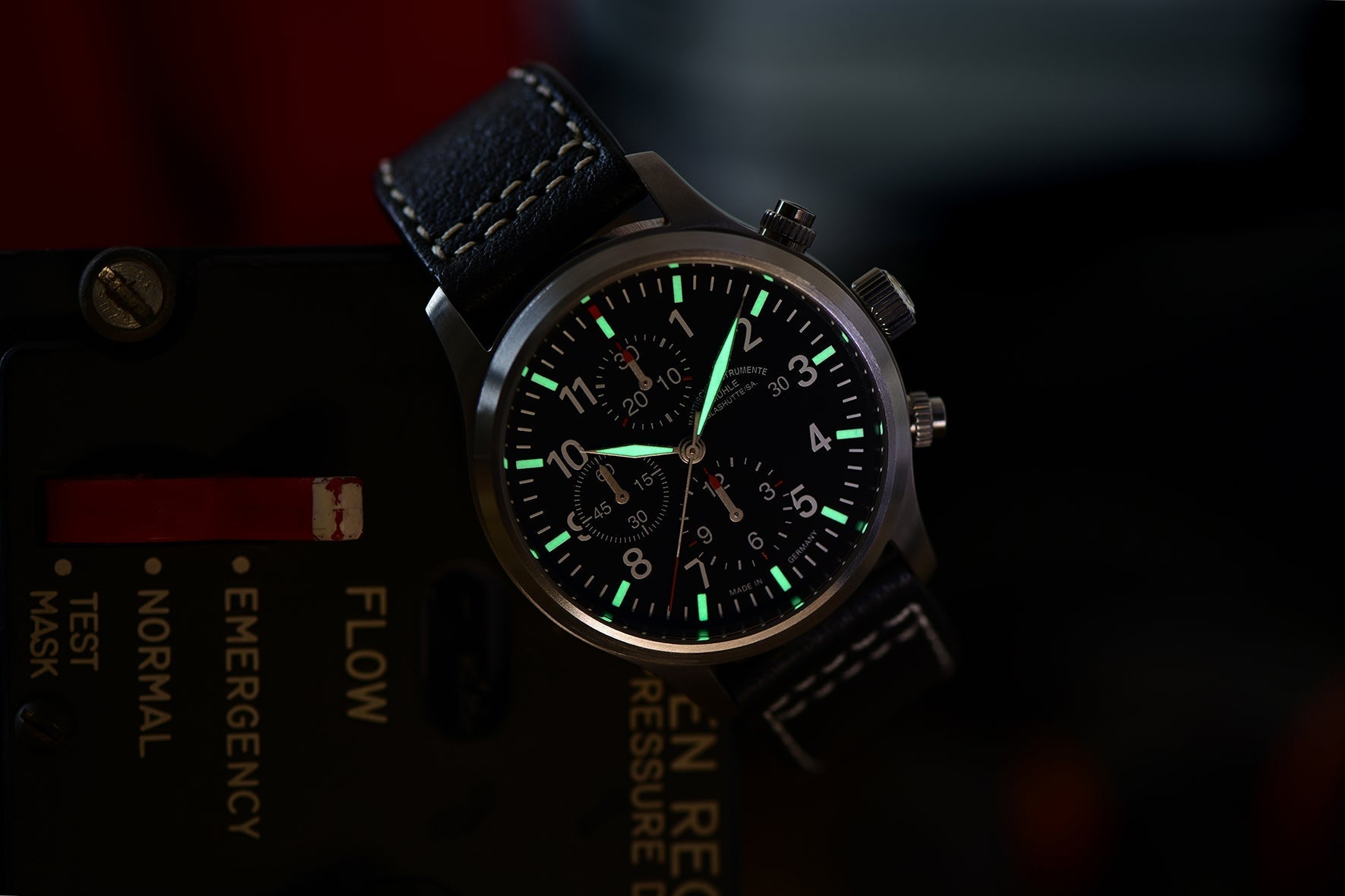 Muhle Glashutte Terrasport I Chronograph Watch M1-37-74-LB Image 6