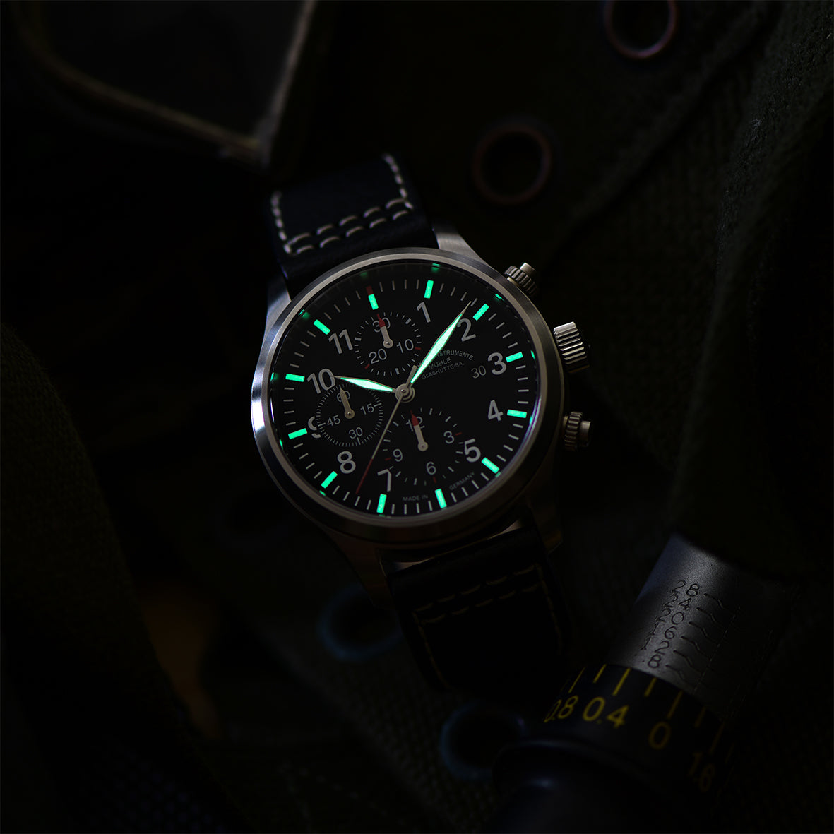 Muhle Glashutte Terrasport I Chronograph Watch M1-37-74-MB Image 2