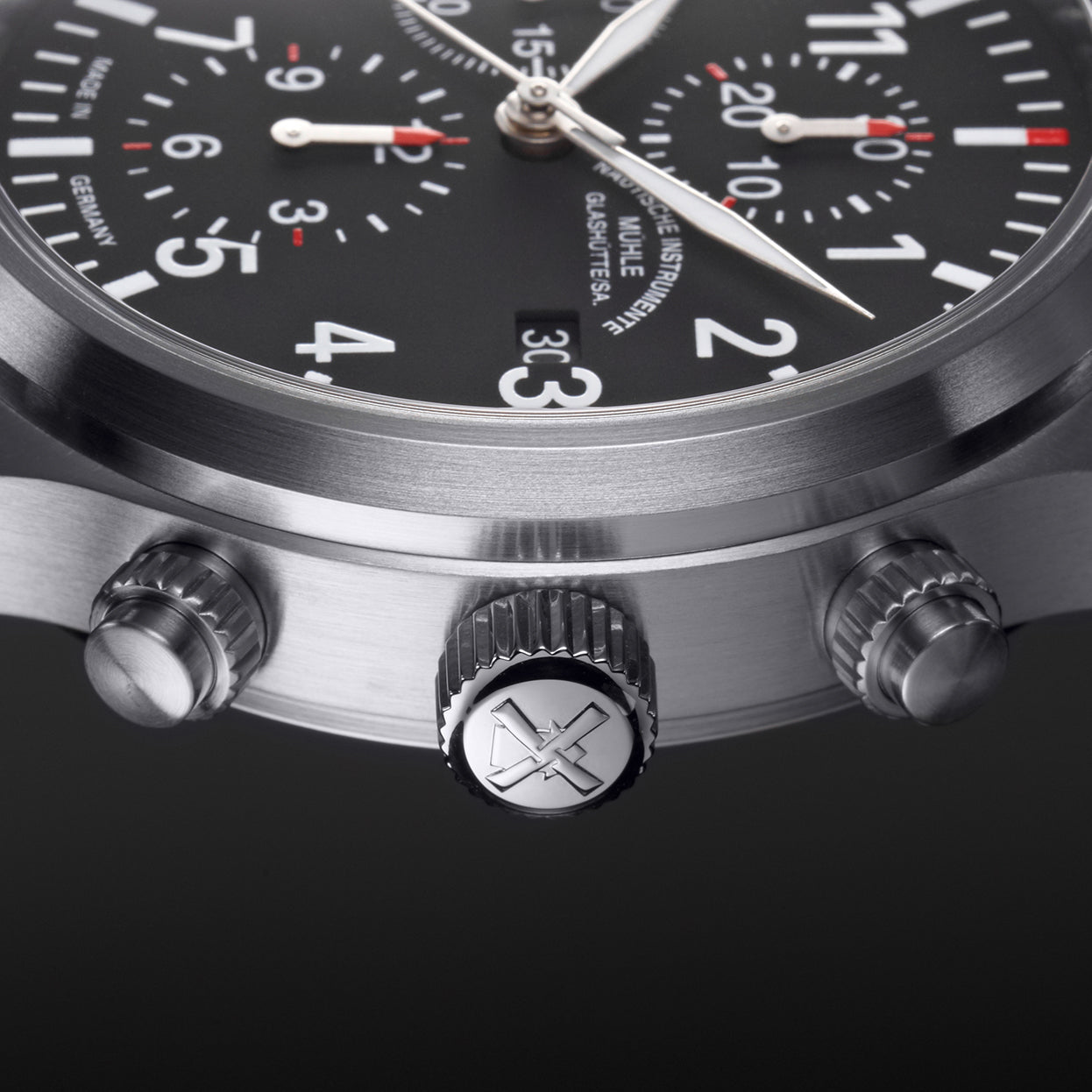 Muhle Glashutte Terrasport I Chronograph Watch M1-37-74-MB Image 3