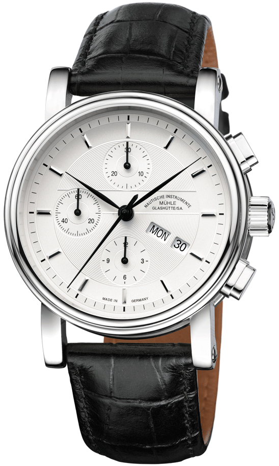 Muhle Glashutte Teutonia II Chronograph Watch M1-30-95-LB Image 1