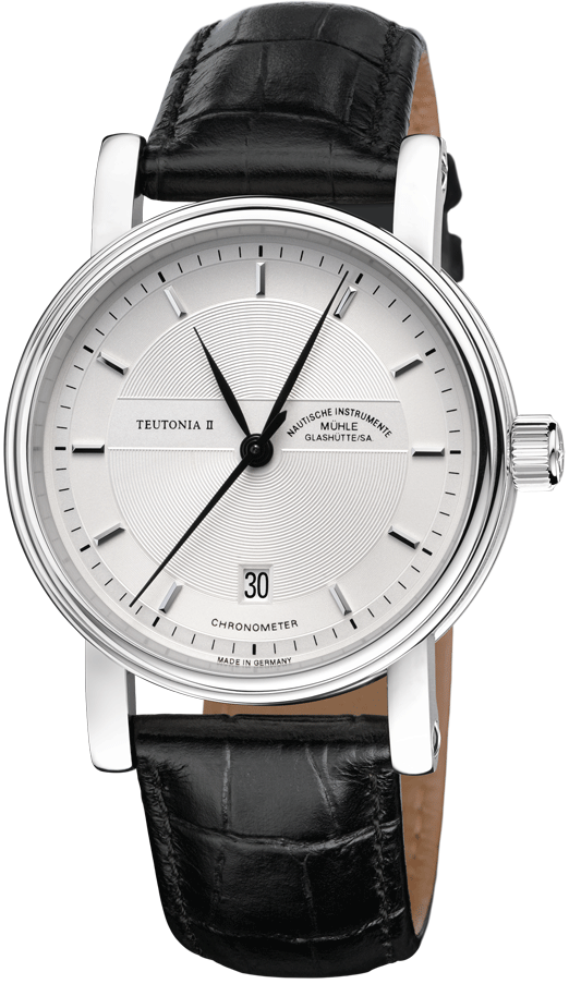Muhle Glashutte Teutonia II Chronometer Watch M1-30-45-LB Image 1