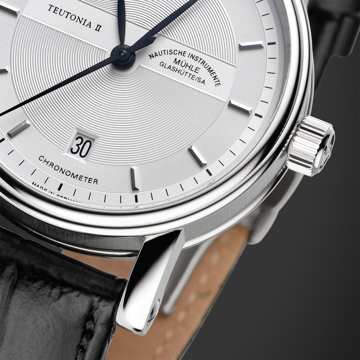 Muhle Glashutte Teutonia II Chronometer Watch M1-30-45-LB Image 3