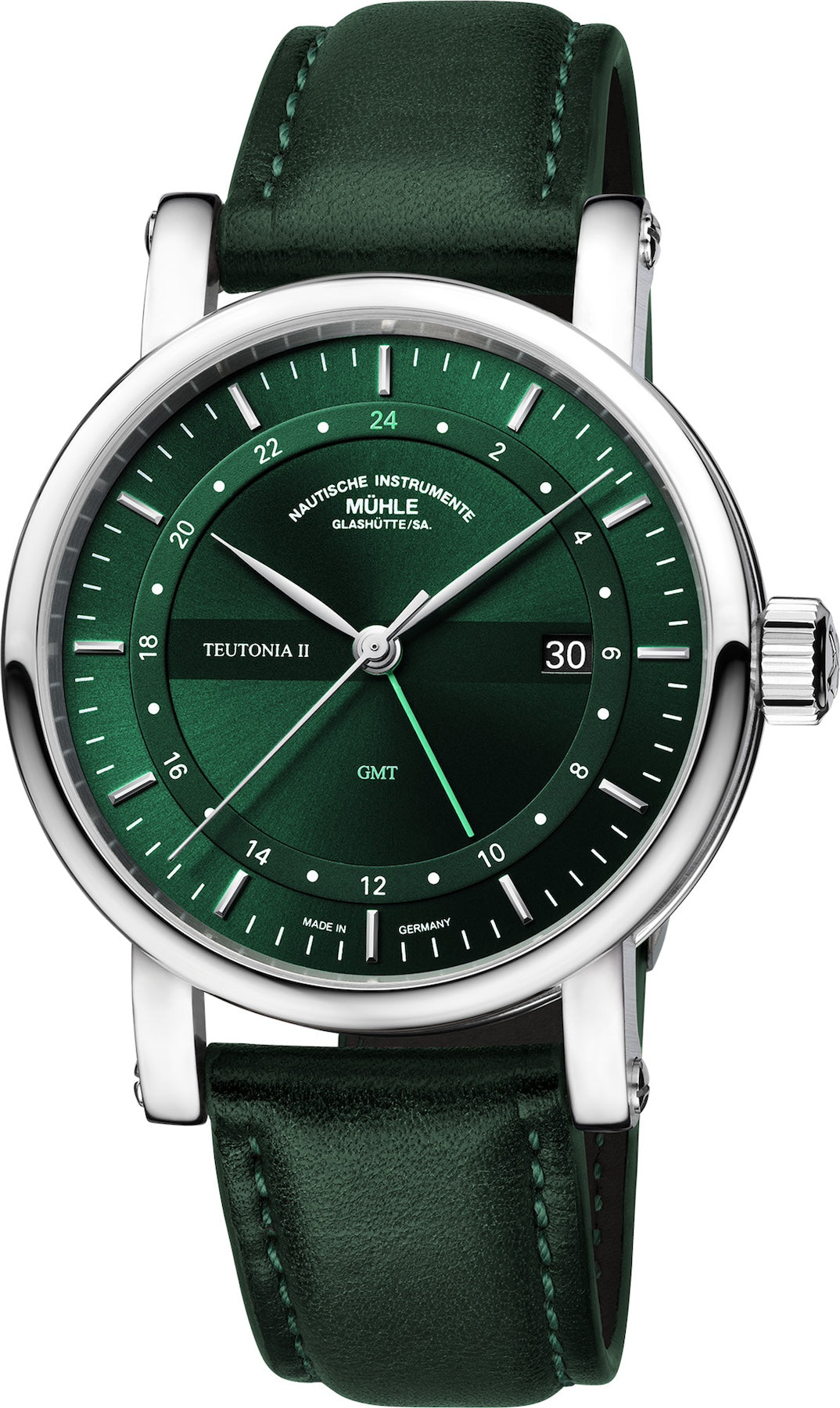 Muhle Glashutte Teutonia II GMT Watch M1-33-96-200-LB-II Image 1