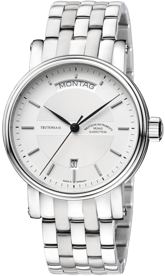Muhle Glashutte Teutonia II Tag Datum Watch M1-33-65-MB Image 1