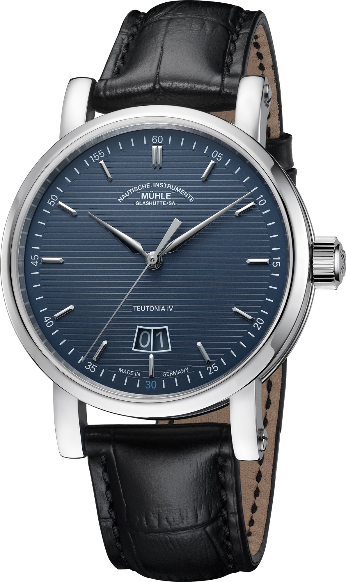 Muhle Glashutte Teutonia IV Big Date Limited Edition Watch M1-44-75-1994-LB Image 1