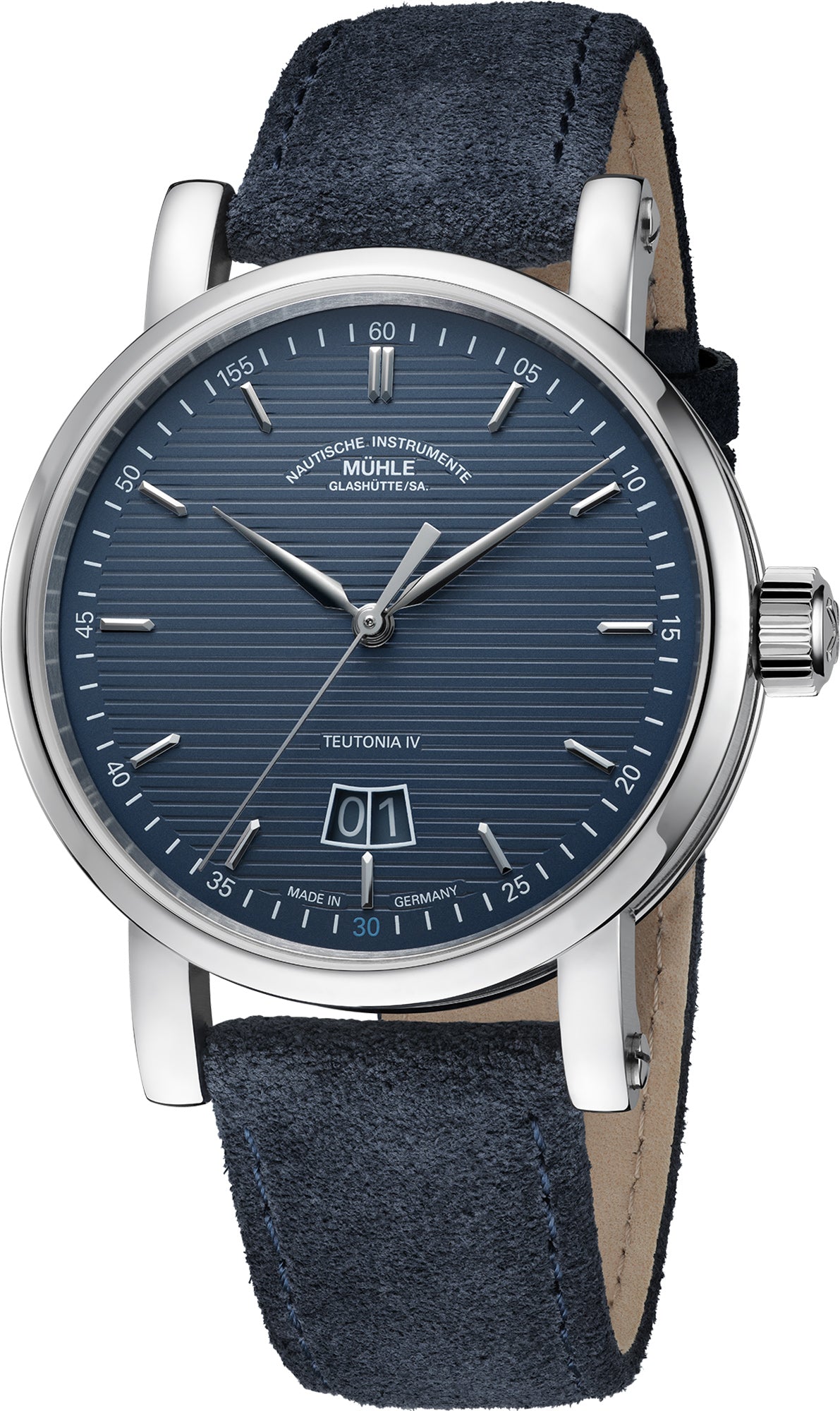 Muhle Glashutte Teutonia IV Big Date Limited Edition Watch M1-44-75-1994-LB-V Image 1