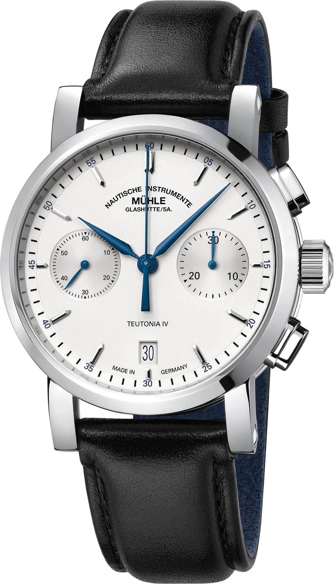 Muhle Glashutte Teutonia IV Chronograph Watch M1-44-35-LB Image 1