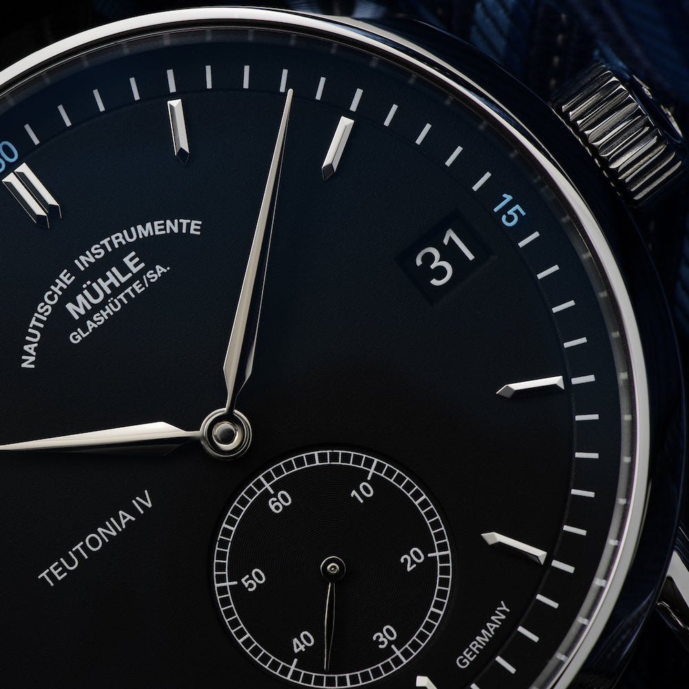 Muhle Glashutte Teutonia IV Small Second Bracelet Watch M1-44-43-MB Image 3