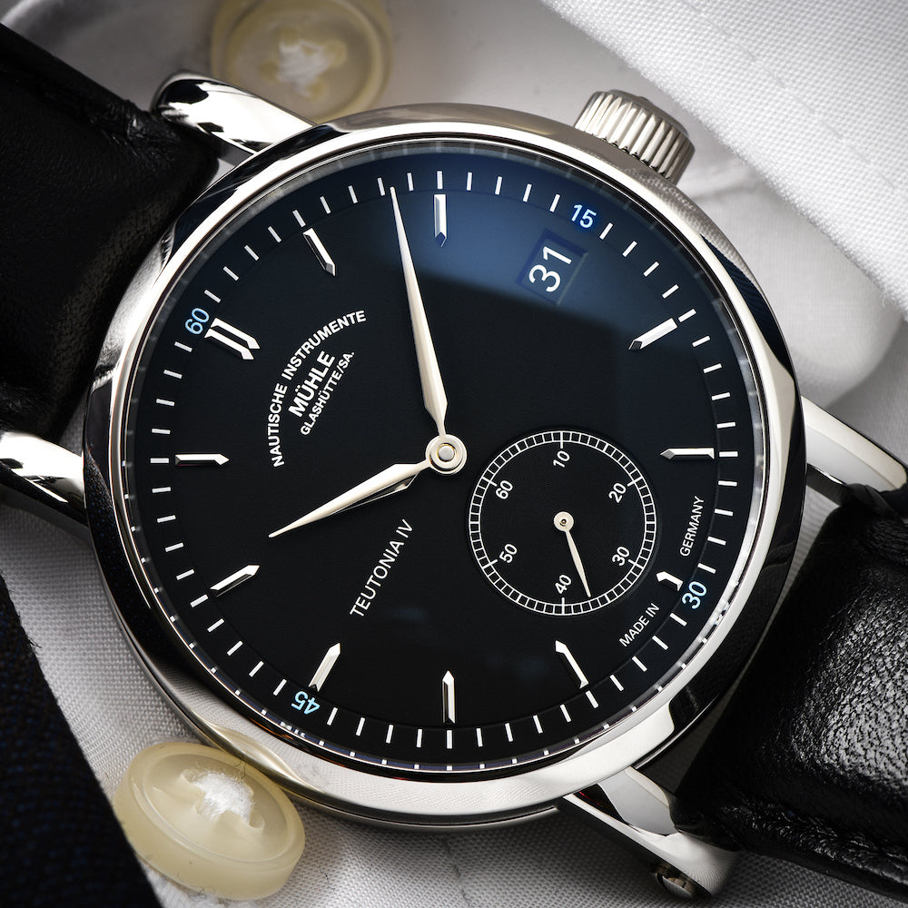 Muhle Glashutte Teutonia IV Small Second Watch M1-44-43-LB Image 3