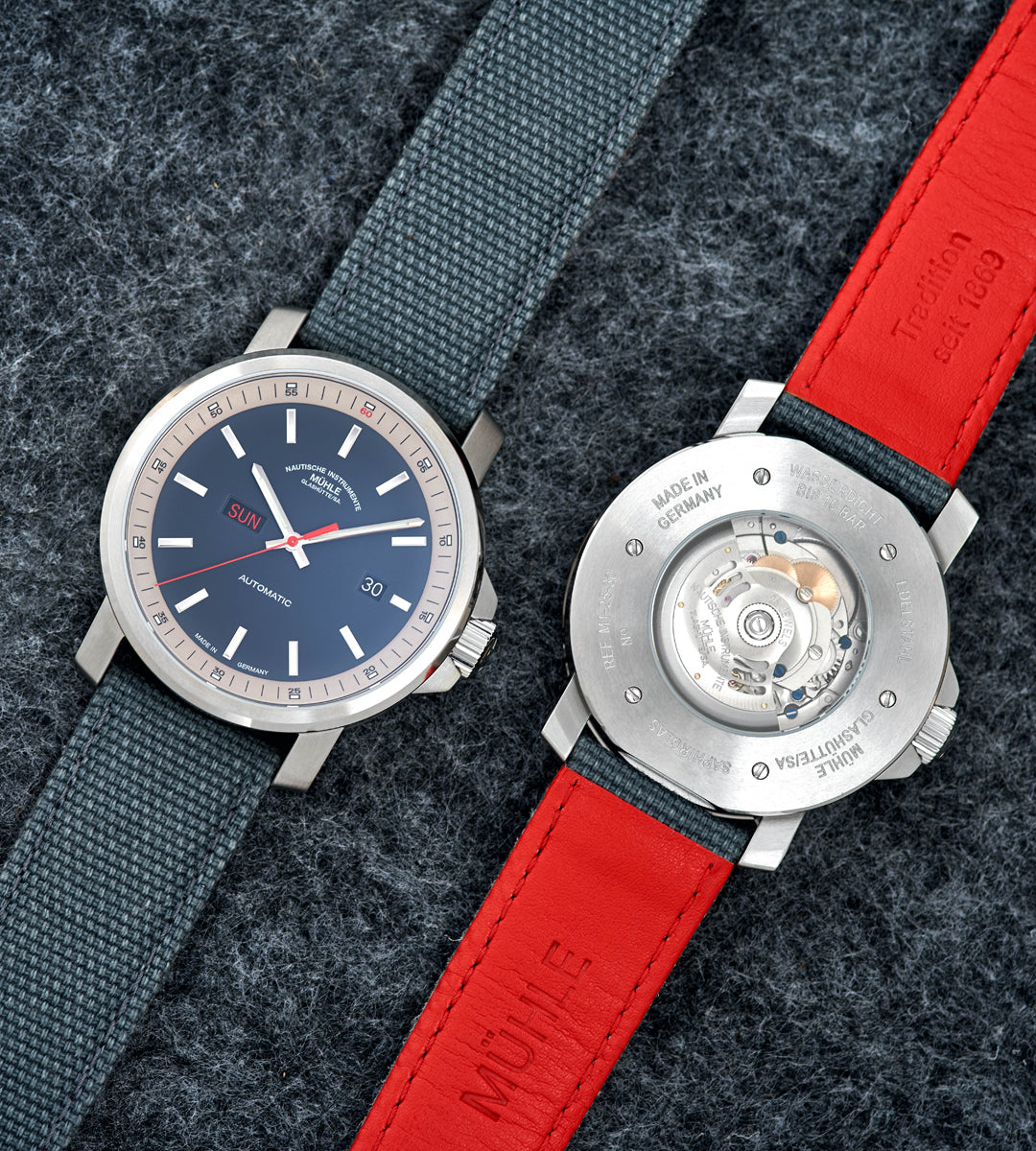 Muhle Glashutte The 29er Tag Datum Watch M1-25-34-NB Image 6