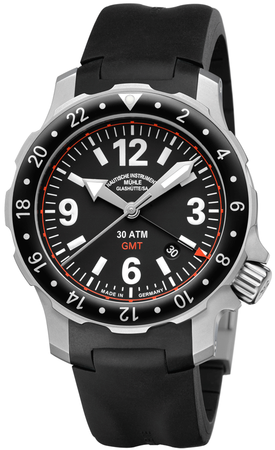 Muhle Glashutte Watch Marinus GMT M1-28-53-KB Image 1