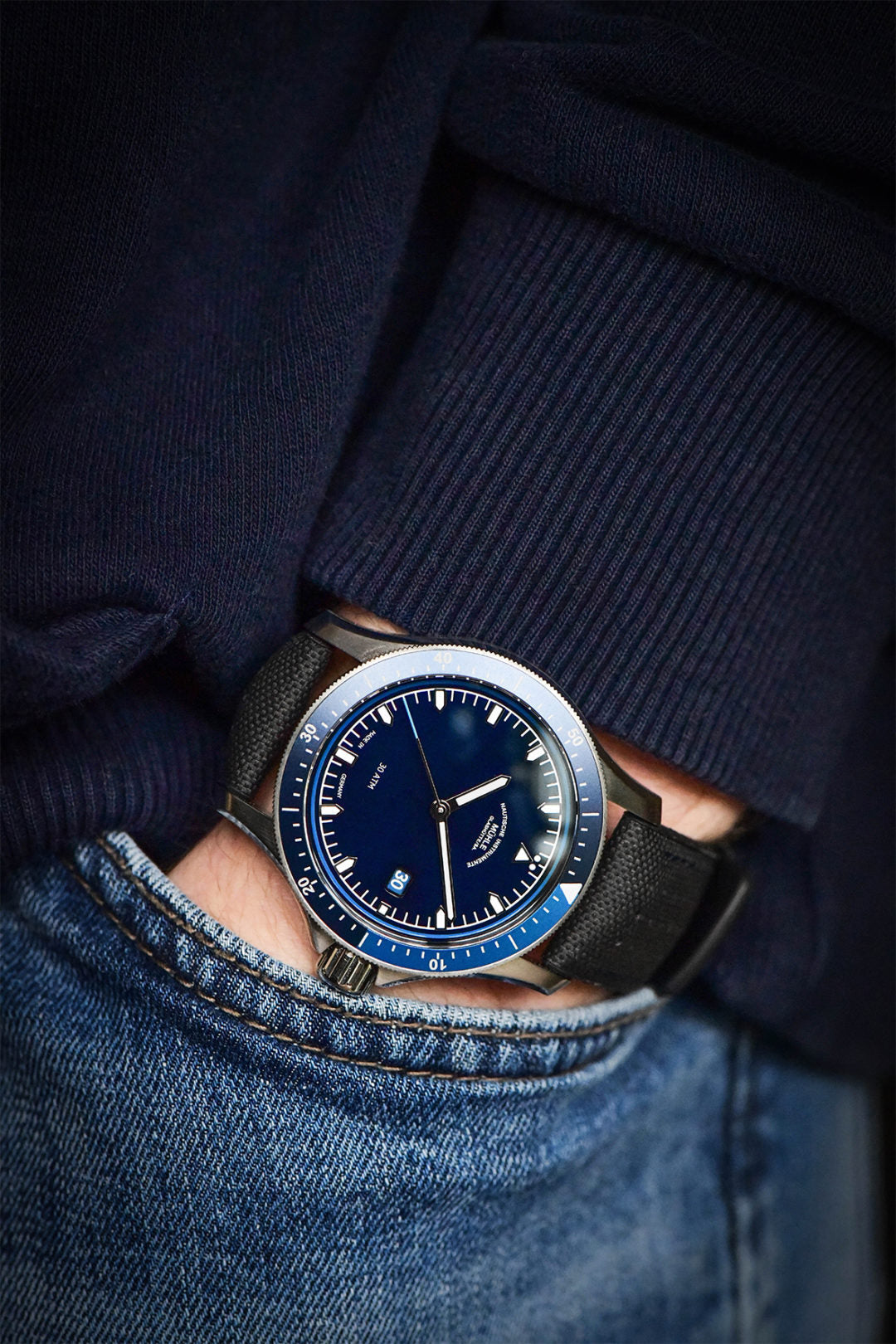 Muhle Glashutte Watch ProMare Go M1-42-32-NB Image 2
