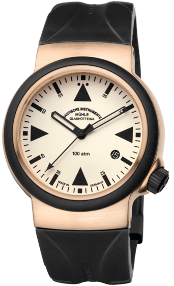 Muhle Glashutte Watch S.A.R. Rescue-Timer Bronze Limited Edition M1-41-07-KB Image 1