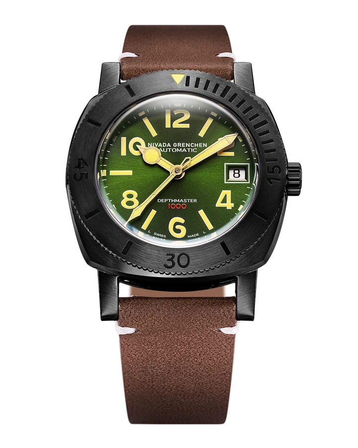 nivada-grenchen-depthmaster-black-and-green-watch-14135a14