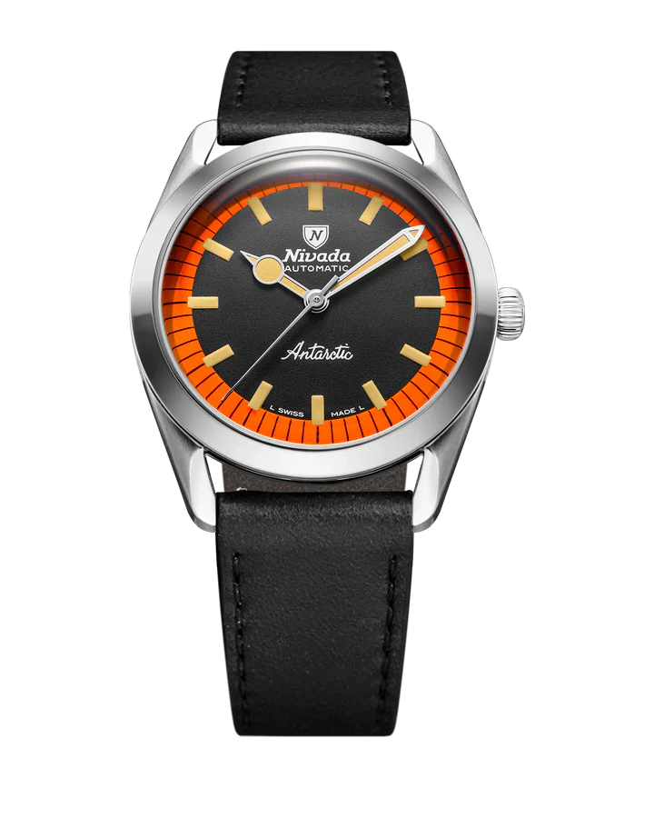 nivada-grenchen-super-antarctic-black-and-orange-no-date-watch-32057a17