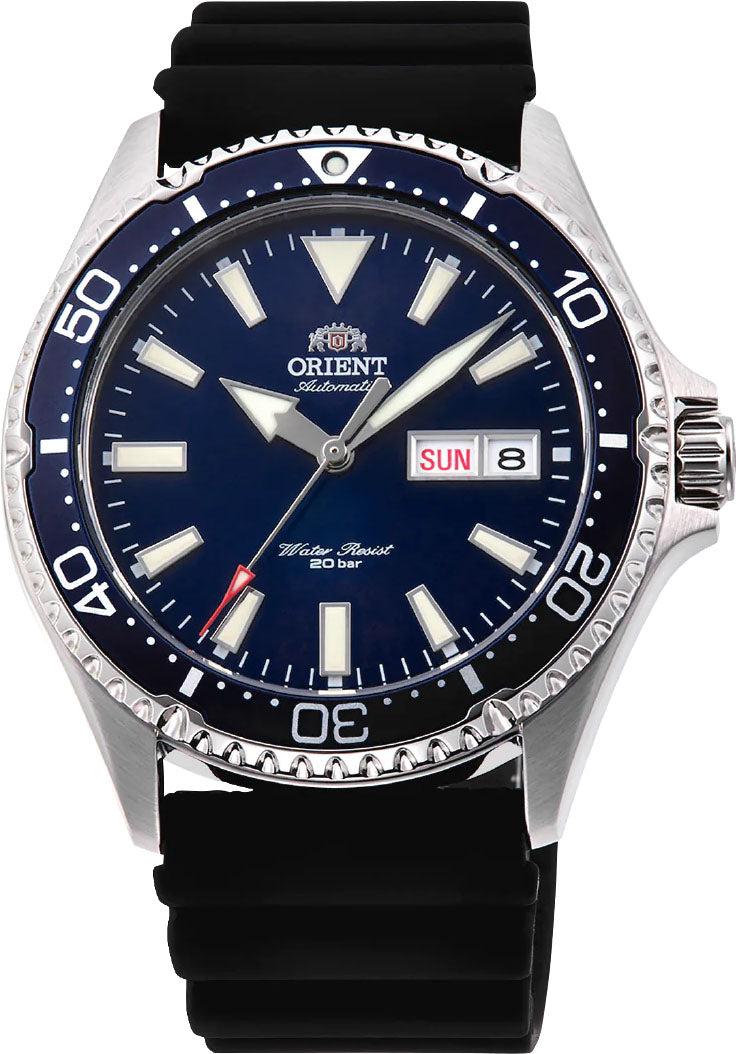 Orient Mako III Blue Watch RA-AA0006L39B Image 1