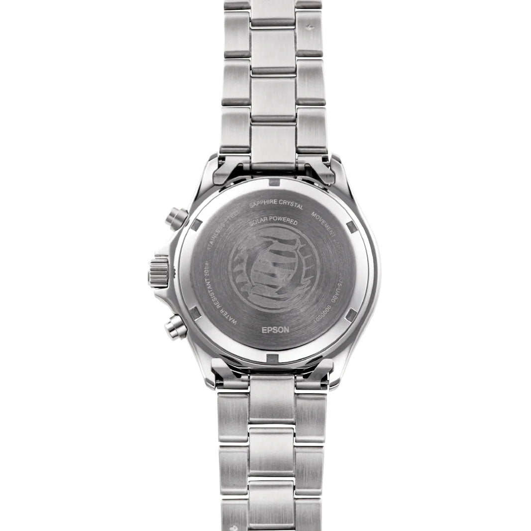 Orient Mako Solar Chronograph White Watch RA-TX0203S10B Image 2