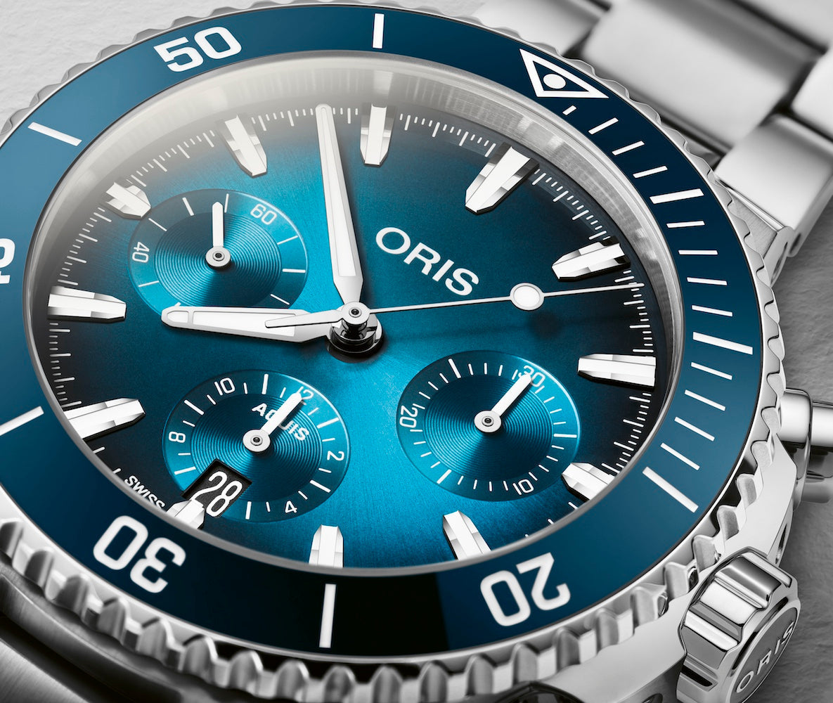 Oris Aquis Chronograph Watch 01 771 7793 4155-07 8 23 01PEB Image 2
