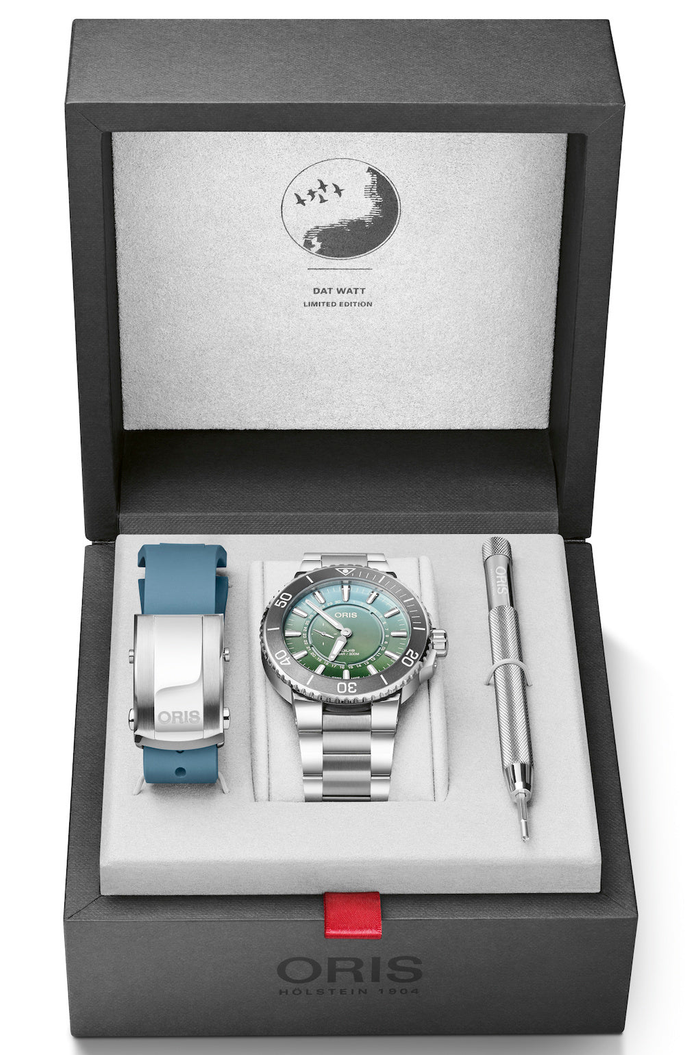 Oris Aquis Dat Watt Limited Edition II Watch 01 743 7734 4197-Set Image 8