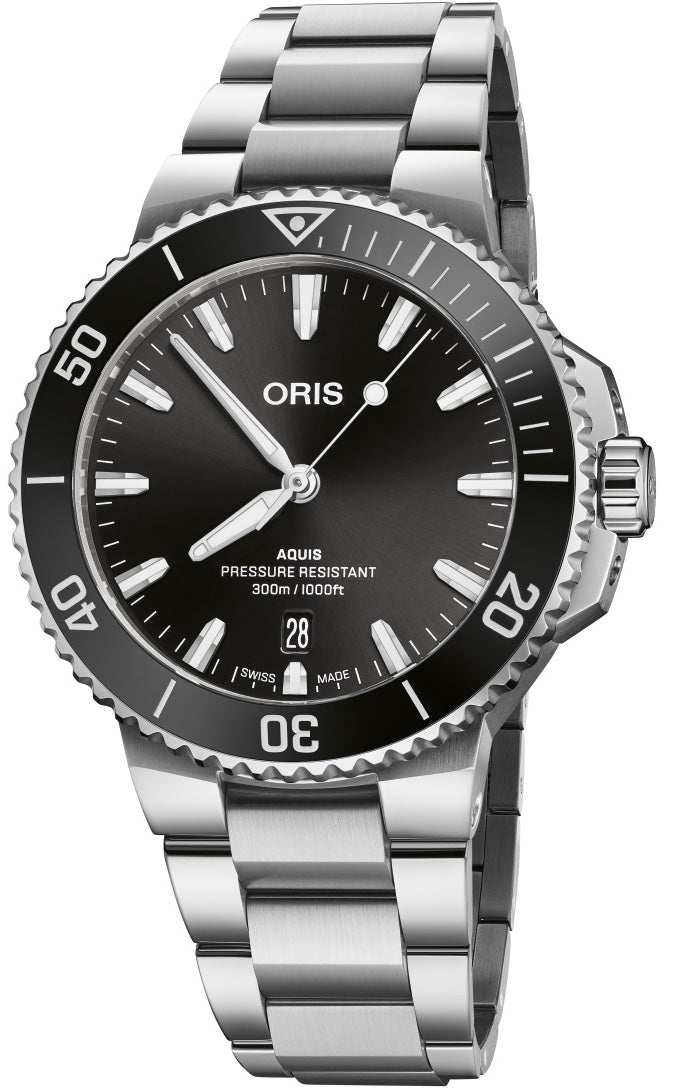 Oris Aquis Date 41.5mm Watch 01 733 7787 4154-07 8 22 04PEB Image 1
