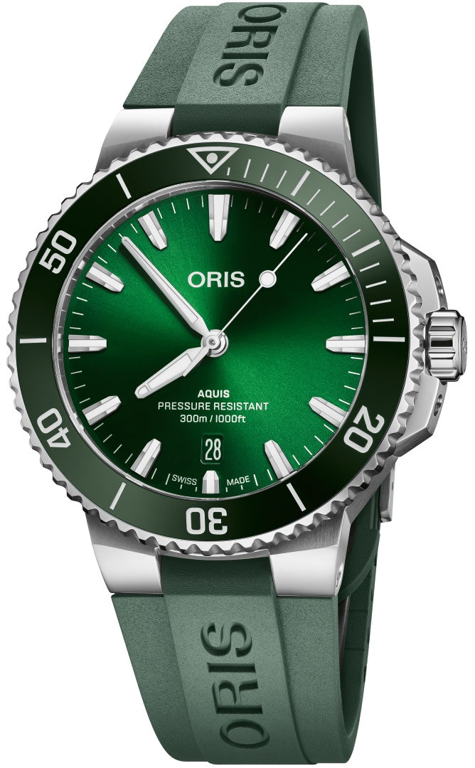 Oris Aquis Date 41.5mm Watch 01 733 7787 4157-07 4 22 37FC Image 1