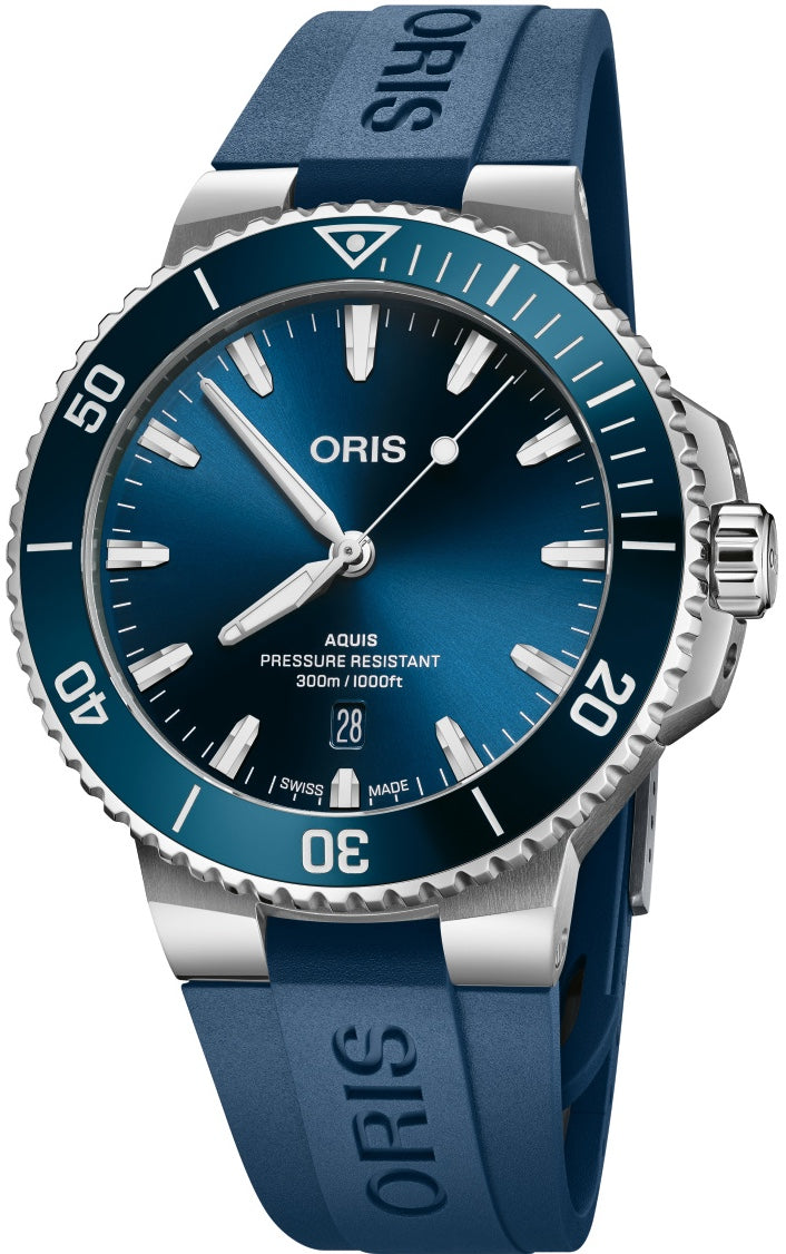 Oris Aquis Date 43.5mm Watch 01 733 7789 4135-07 4 23 35FC Image 1