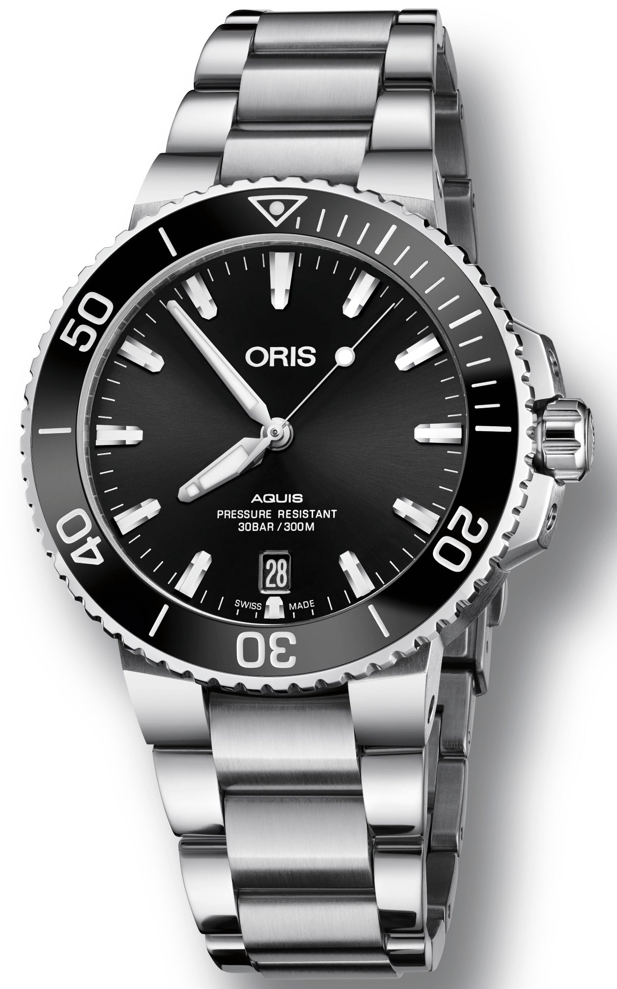 Oris Aquis Date Bracelet 01 733 7732 4134-07 8 21 05PEB Image 1