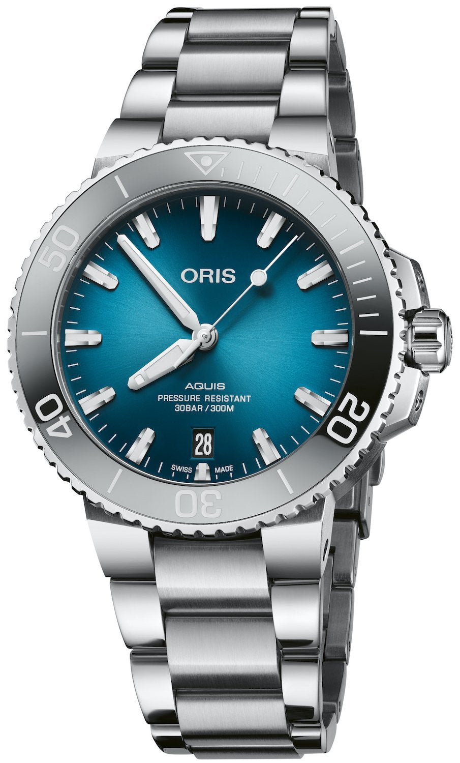 Oris Aquis Date Bracelet 01 733 7732 4155-07 8 21 05PEB Image 1