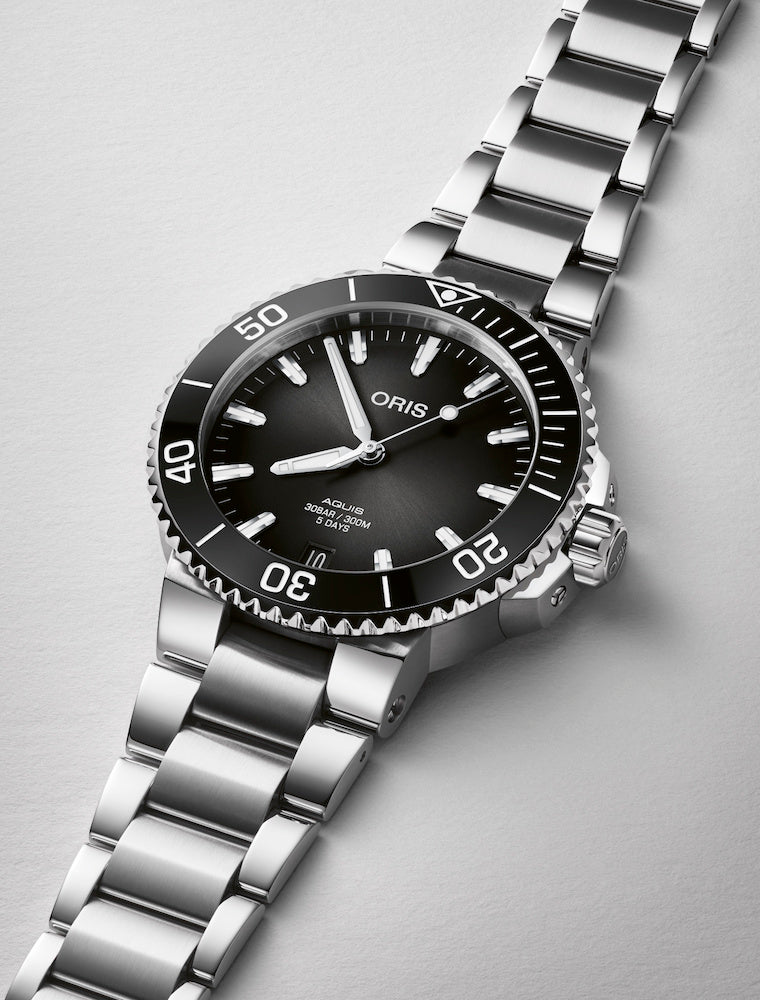 Oris Aquis Date Calibre 400 Anthracite Bracelet 01 400 7769 4154-07 8 22 09PEB Image 2