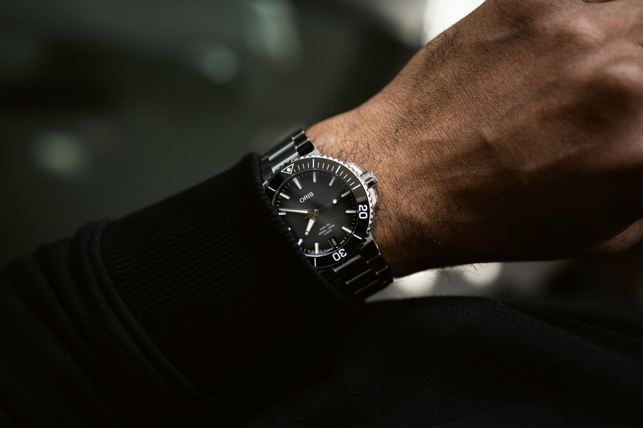 Oris Aquis Date Calibre 400 Anthracite Bracelet 01 400 7769 4154-07 8 22 09PEB Image 5
