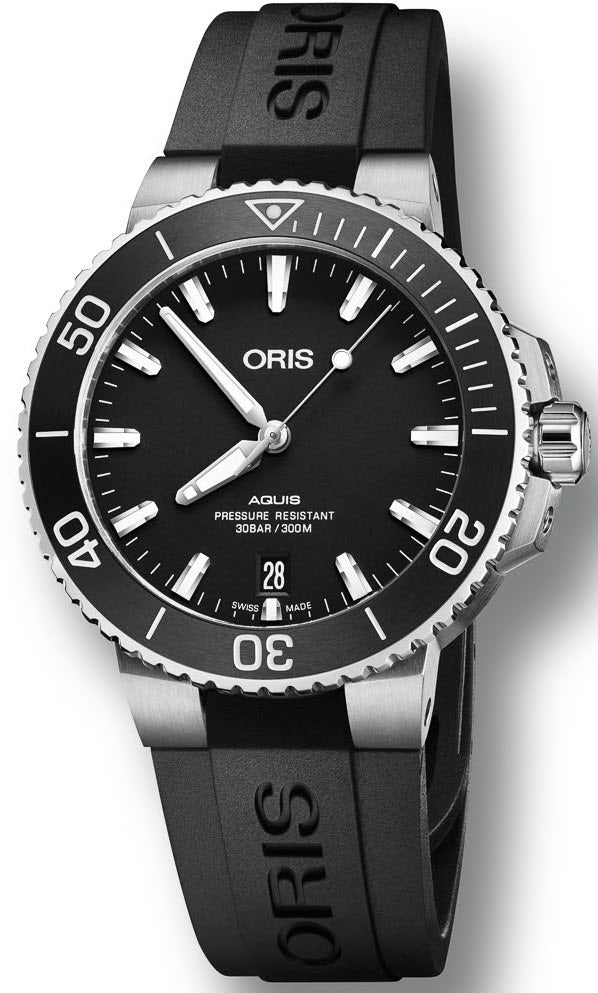 Oris Aquis Date Rubber 01 733 7732 4124-07 4 21 64FC Image 1