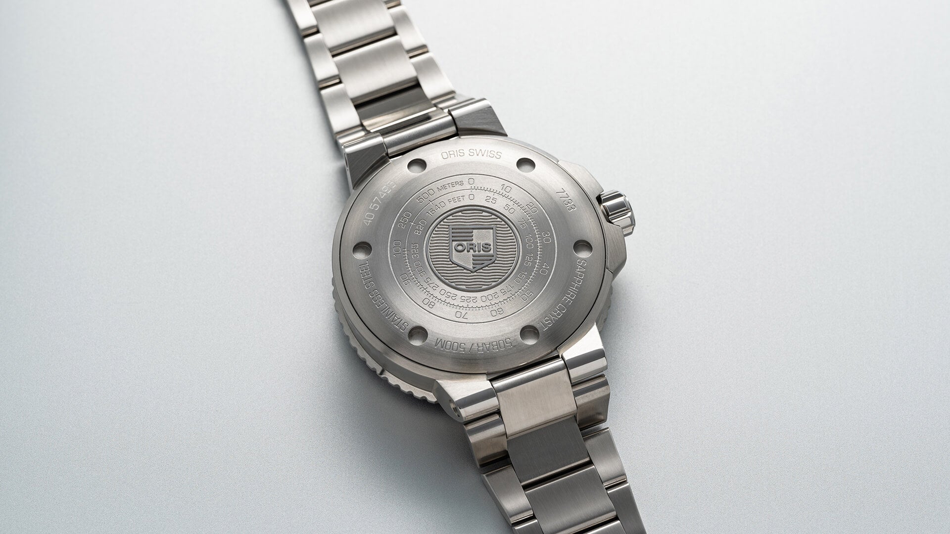 Oris Aquis Date Small Seconds Bracelet Watch 01 743 7733 4155-07 8 24 05EB Image 7