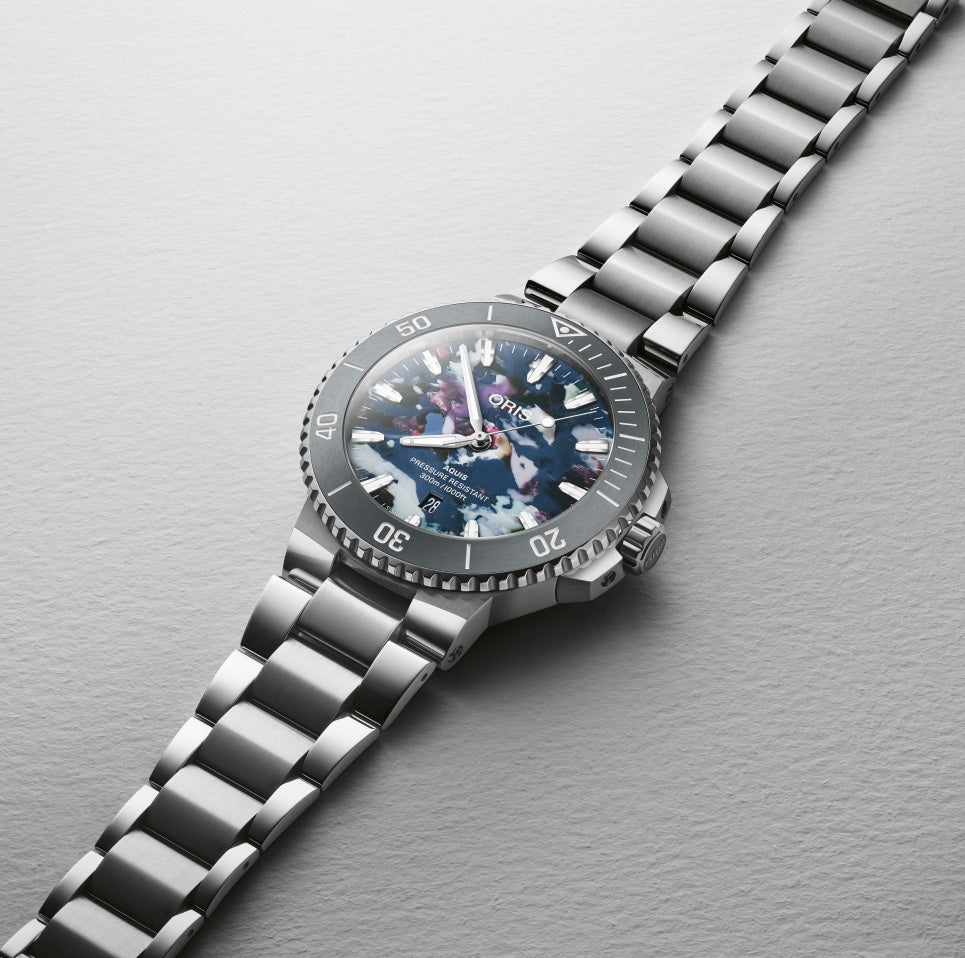 Oris Aquis Date Upcycle 43.5mm Watch 01 733 7789 4150-07 8 23 04PEB Image 2