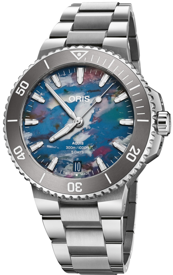 Oris Aquis Date Upcycle Calibre 400 43.5mm Watch ORS-1802 Image 1